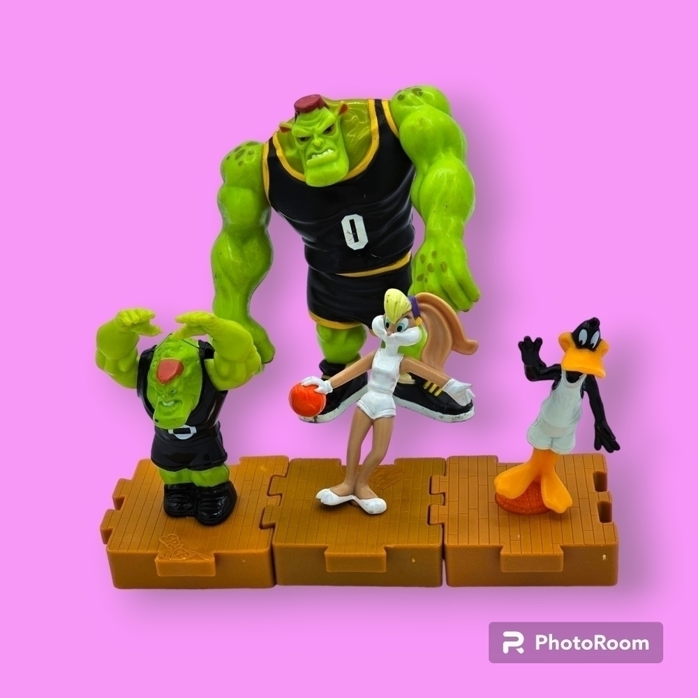 Vintage 1996 Space Jam Toys